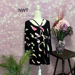 🥀Torrid Love Sick tunic, NWT, soft and light, Tripp brand, see size chart